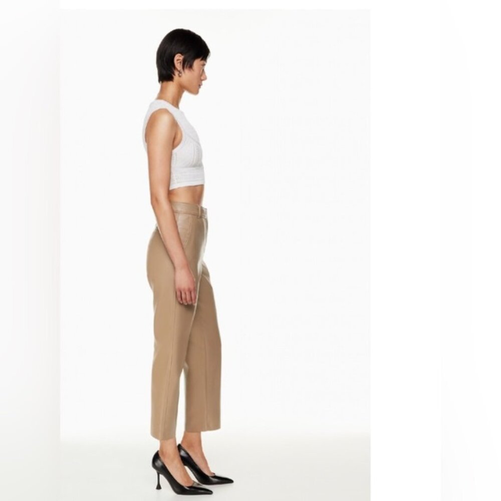 Babaton Tan Cropped Women's Pants